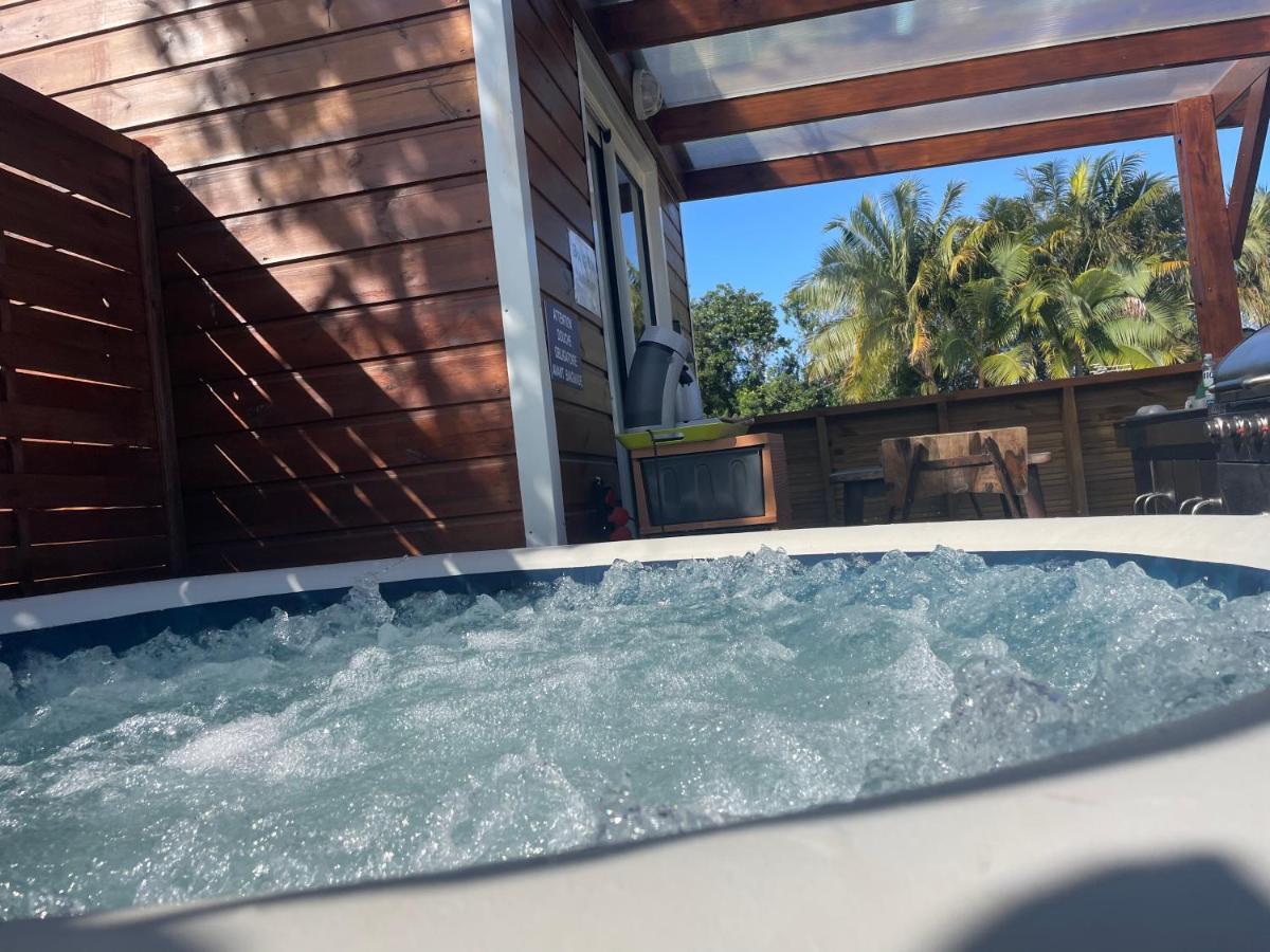L'Escapade Creole Jacuzzi Privatif Bungalow Bananier Saint-Joseph Kültér fotó