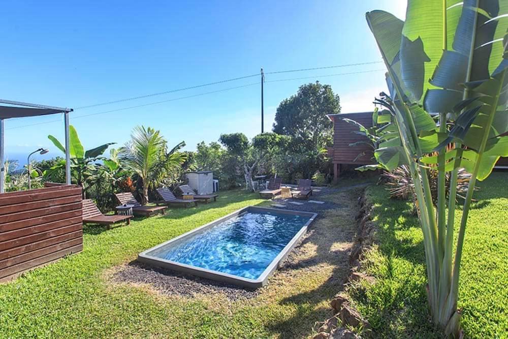 L'Escapade Creole Jacuzzi Privatif Bungalow Bananier Saint-Joseph Kültér fotó