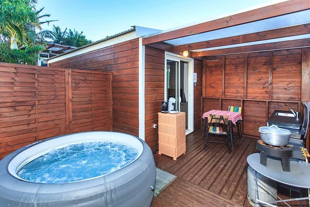 L'Escapade Creole Jacuzzi Privatif Bungalow Bananier Saint-Joseph Kültér fotó