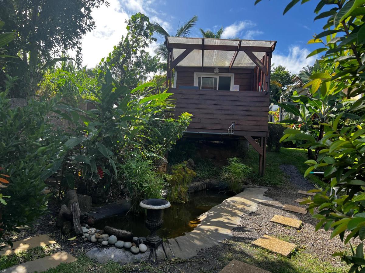 L'Escapade Creole Jacuzzi Privatif Bungalow Bananier Saint-Joseph Kültér fotó